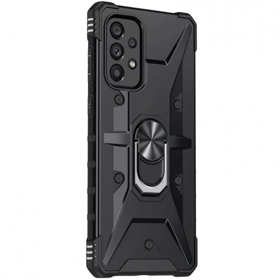 Ударостійкий чохол Pathfinder Ring для Samsung Galaxy A33 5G, Чорний / Black