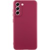 Чохол Silicone Cover Lakshmi Full Camera (A) для Samsung Galaxy S23, Бордовий / Marsala