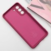 Чохол Silicone Cover Lakshmi Full Camera (A) для Samsung Galaxy S23, Бордовий / Marsala