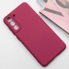 Чохол Silicone Cover Lakshmi Full Camera (A) для Samsung Galaxy S23+, Бордовий / Marsala