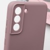 Чохол Silicone Cover Lakshmi Full Camera (A) для Samsung Galaxy S23+, Рожевий / Pink Sand