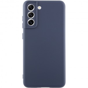 Чехол Silicone Cover Lakshmi Full Camera (A) для Samsung Galaxy S23+ Синий / Midnight Blue
