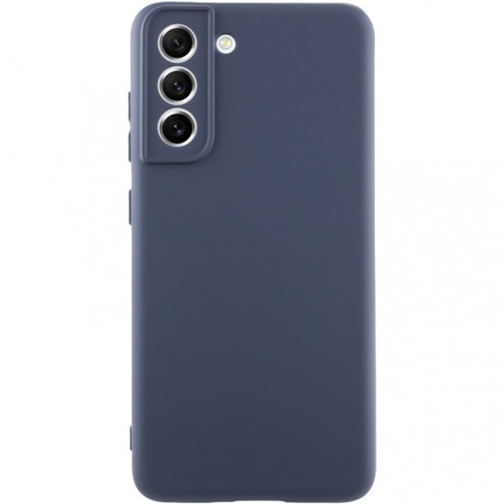 Чехол Silicone Cover Lakshmi Full Camera (A) для Samsung Galaxy S23+ Синий / Midnight Blue