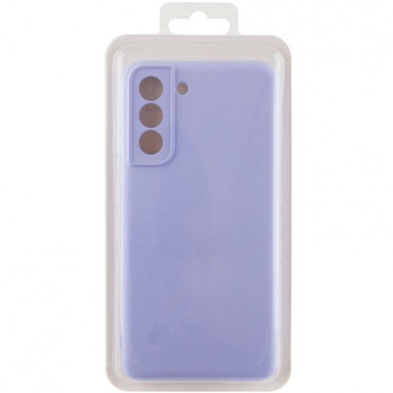 Чохол Silicone Cover Lakshmi Full Camera (A) для Samsung Galaxy S23+, Бузковий / Dasheen