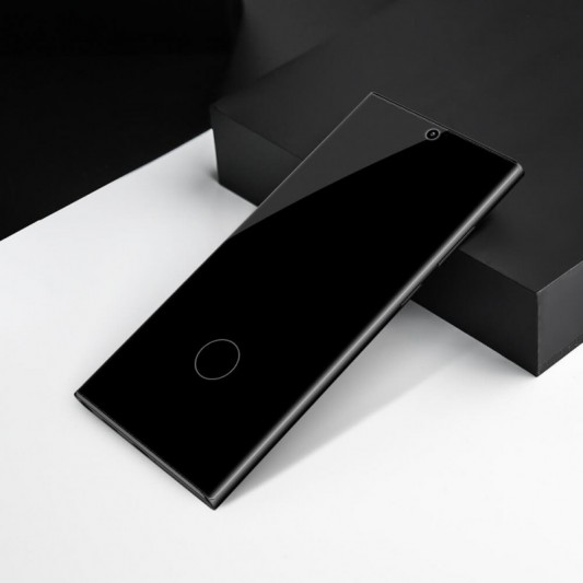 Захисне скло Nillkin (CP+ max 3D) для Samsung Galaxy S23 Ultra Чорний - зображення 3 