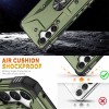Ударостійкий чохол Pathfinder Ring для Samsung Galaxy A54 5G, Зелений / Army Green