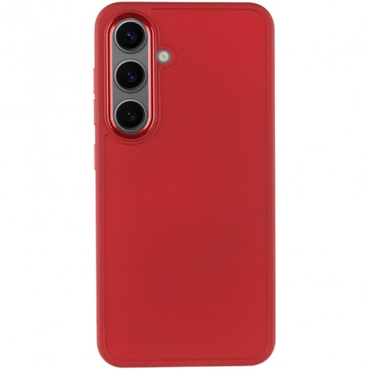 TPU чехол Bonbon Metal Style для Samsung Galaxy S23+ Красный / Red - изображение 1