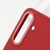 TPU чехол Bonbon Metal Style для Samsung Galaxy S23+, Красный / Red