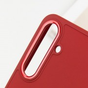 TPU чехол Bonbon Metal Style для Samsung Galaxy S23+, Красный / Red