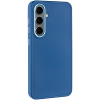 TPU чехол Bonbon Metal Style для Samsung Galaxy S23+ Синий / Denim Blue