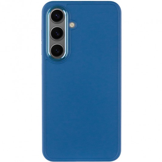 TPU чехол Bonbon Metal Style для Samsung Galaxy S23+ Синий / Denim Blue - изображение 1