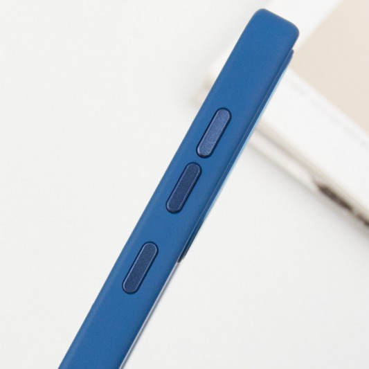 TPU чехол Bonbon Metal Style для Samsung Galaxy S23+ Синий / Denim Blue - изображение 4
