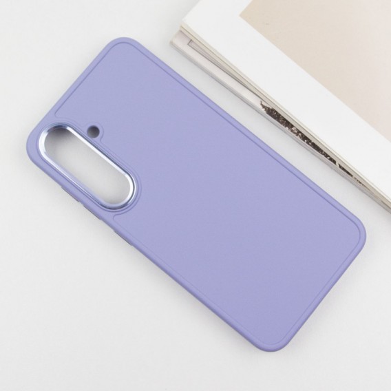 TPU чохол Bonbon Metal Style для Samsung Galaxy S23+, Бузковий / Dasheen