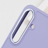 TPU чехол Bonbon Metal Style для Samsung Galaxy S23+, Сиреневый / Dasheen
