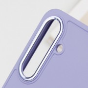 TPU чехол Bonbon Metal Style для Samsung Galaxy S23+, Сиреневый / Dasheen
