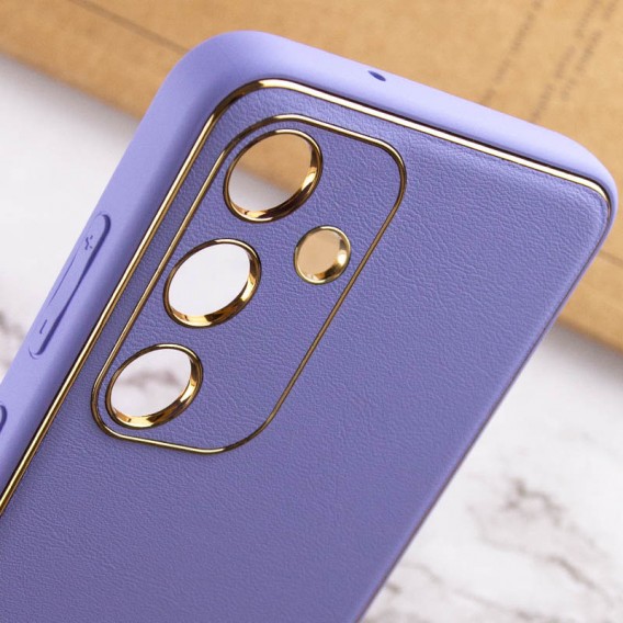 Кожаный чехол Xshield для Samsung Galaxy S23+, Сиреневый / Dasheen