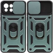 Ударостійкий чохол Camshield Serge Ring для Xiaomi Mi 11 Lite, Зелений