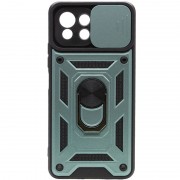 Ударостійкий чохол Camshield Serge Ring для Xiaomi Mi 11 Lite, Зелений