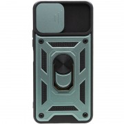 Ударостійкий чохол Camshield Serge Ring для Xiaomi Mi 11 Lite, Зелений