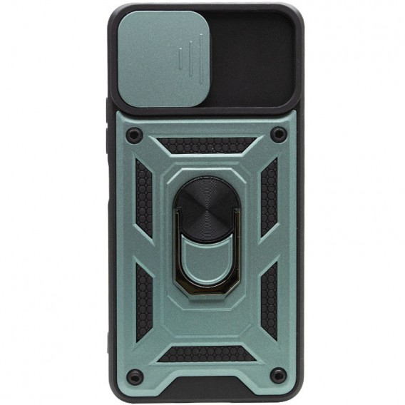 Ударопрочный чехол Camshield Serge Ring для Xiaomi Mi 11 Lite Зеленый - изображение 2