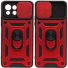Ударостійкий чохол Camshield Serge Ring для Xiaomi Mi 11 Lite, Червоний