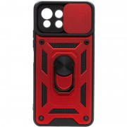 Ударостійкий чохол Camshield Serge Ring для Xiaomi Mi 11 Lite, Червоний