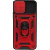 Ударостійкий чохол Camshield Serge Ring для Xiaomi Mi 11 Lite, Червоний