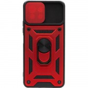 Ударостійкий чохол Camshield Serge Ring для Xiaomi Mi 11 Lite, Червоний