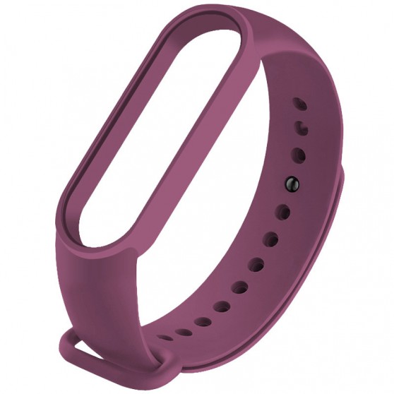 Силіконовий ремінець для Xiaomi Mi Band 7, Фіолетовий / Grape