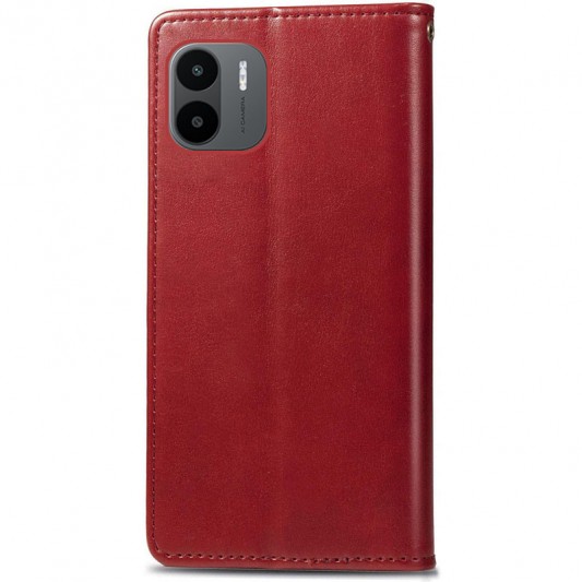 Шкіряний чохол-книжка GETMAN Gallant (PU) для Xiaomi Redmi A1 / A2 Червоний - зображення 2 