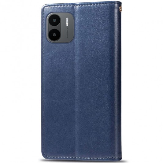 Шкіряний чохол-книжка GETMAN Gallant (PU) для Xiaomi Redmi A1 / A2 Синій - зображення 3 
