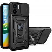 Ударостійкий чохол Camshield Serge Ring для Xiaomi Redmi A1 / A2 Чорний
