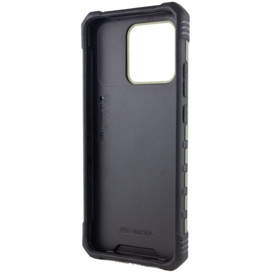 Ударопрочный чехол Pathfinder Ring для Xiaomi Redmi 10C / Poco C40 Зеленый / Army Green - изображение 2