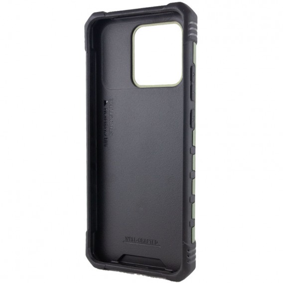 Ударостійкий чохол Pathfinder Ring для Xiaomi Redmi 10C / Poco C40, Зелений / Army Green