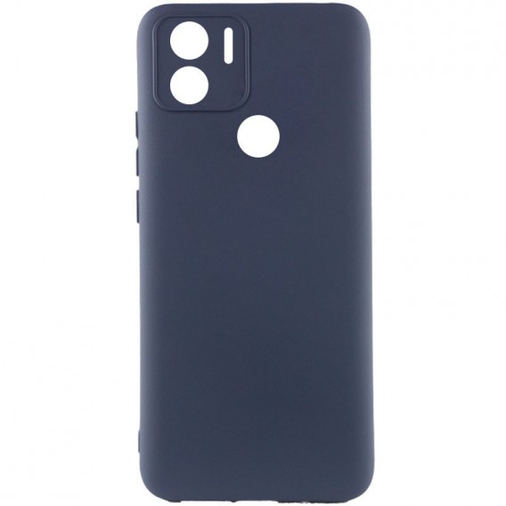 Чохол Silicone Cover Lakshmi Full Camera (A) для Xiaomi Redmi A1+ / Poco C50 / A2+, Синій / Midnight Blue