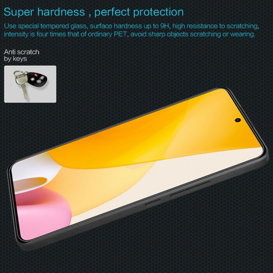 Защитное стекло Nillkin (H) для Xiaomi Poco X5 5G / Redmi Note 12 4G/5G Прозрачный - изображение 6