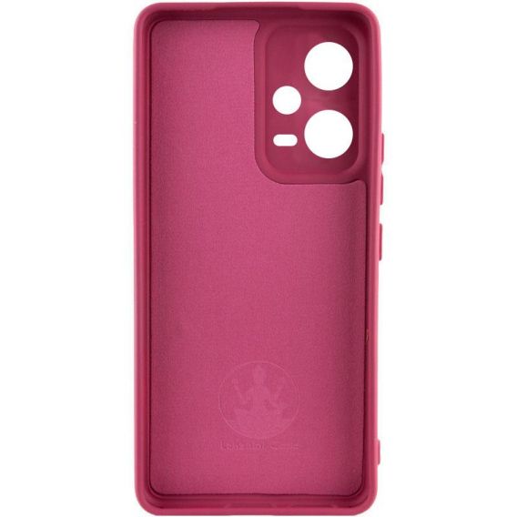 Чехол Silicone Cover Lakshmi Full Camera (A) для Xiaomi Poco X5 5G / Redmi Note 12 5G Бордовый / Marsala