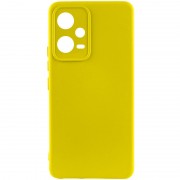 Чохол Silicone Cover Lakshmi Full Camera (A) для Xiaomi Poco X5 5G / Redmi Note 12 5G Жовтий / Flash