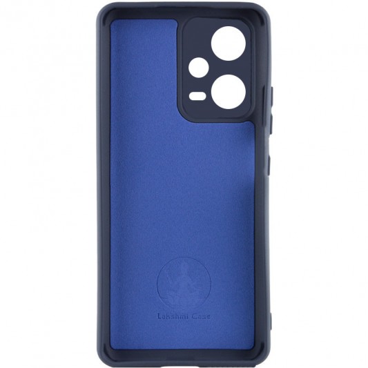 Чохол Silicone Cover Lakshmi Full Camera (A) для Xiaomi Poco X5 5G / Redmi Note 12 5G Синій / Midnight Blue - зображення 1 
