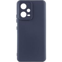 Чохол Silicone Cover Lakshmi Full Camera (A) для Xiaomi Poco X5 5G / Redmi Note 12 5G Синій / Midnight Blue