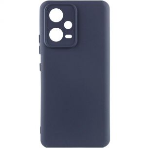 Чохол Silicone Cover Lakshmi Full Camera (A) для Xiaomi Poco X5 5G / Redmi Note 12 5G Синій / Midnight Blue