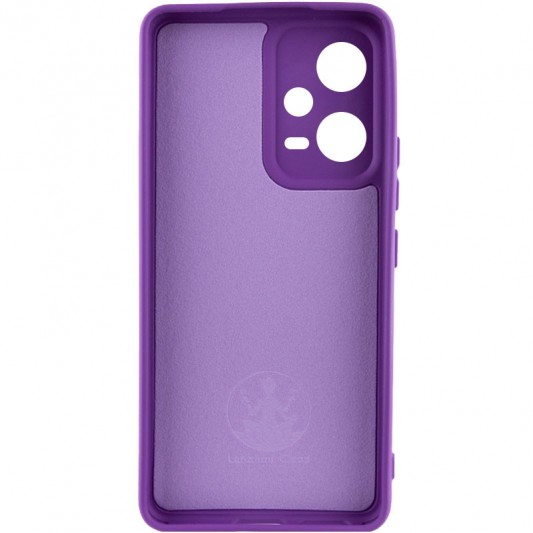 Чохол Silicone Cover Lakshmi Full Camera (A) для Xiaomi Poco X5 5G / Redmi Note 12 5G Фіолетовий / Purple - зображення 1 