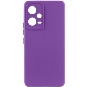 Чохол Silicone Cover Lakshmi Full Camera (A) для Xiaomi Poco X5 5G / Redmi Note 12 5G Фіолетовий / Purple