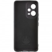 Чехол Silicone Cover Lakshmi Full Camera (A) для Xiaomi Poco X5 5G / Redmi Note 12 5G, Черный / Black