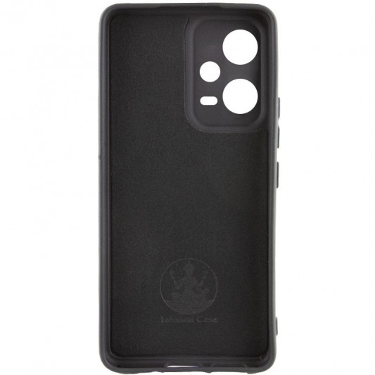 Чехол Silicone Cover Lakshmi Full Camera (A) для Xiaomi Poco X5 5G / Redmi Note 12 5G Черный / Black - изображение 1