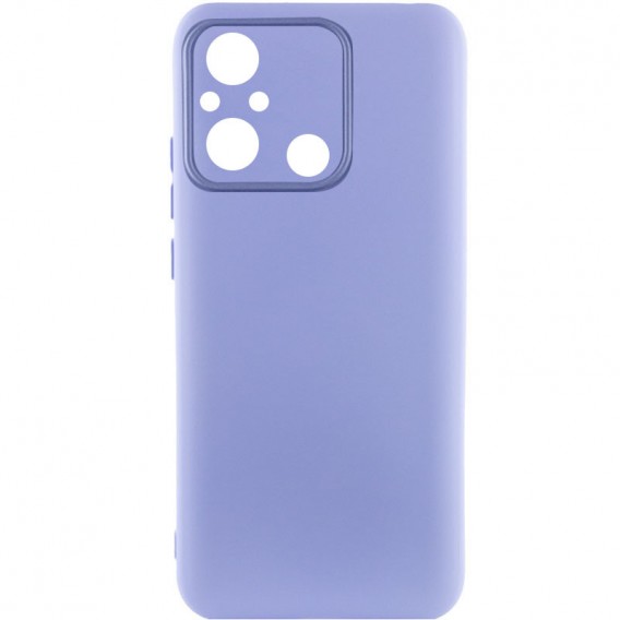 Чохол Silicone Cover Lakshmi Full Camera (A) для Xiaomi Redmi 12C, Бузковий / Dasheen