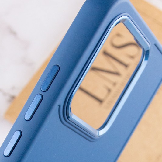 TPU чохол Bonbon Metal Style для Xiaomi Redmi 10C Синій / Denim Blue - зображення 5 