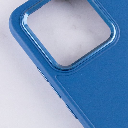 TPU чохол Bonbon Metal Style для Xiaomi Redmi 10C Синій / Denim Blue - зображення 7 