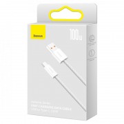 USB кабель Baseus Dynamic Series USB to Type-C 100W (1m) (CALD00060), Білий