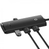 Перехідник HUB Baseus Lite Series 4in1 (Type-C to 4xUSB 3.0) 1m (WKQX03), Black